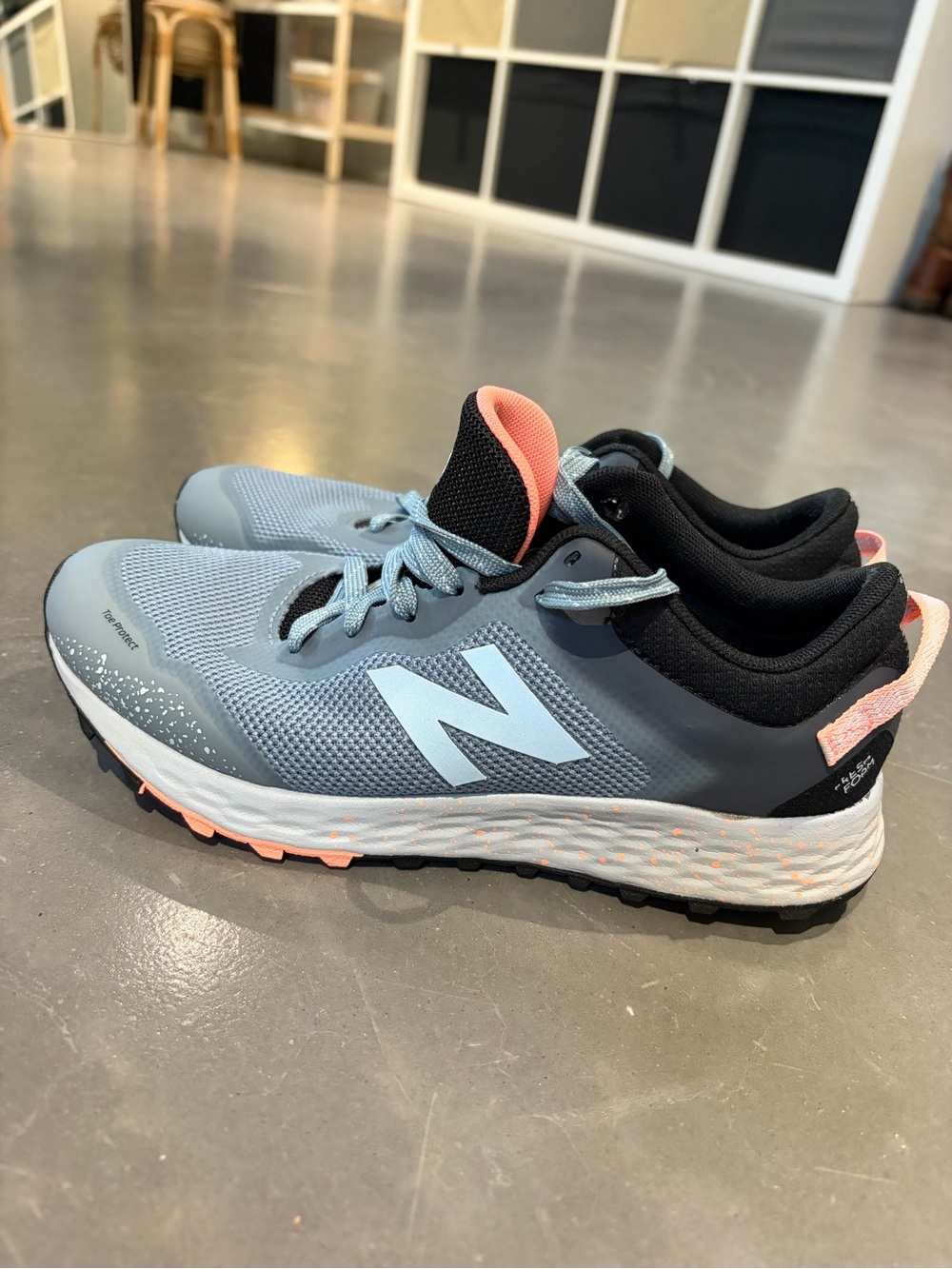 New Balance Blue & Pink Running Shoes